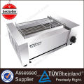 Hot vente commerciale Portable en fonte gaz tournant bbq grill